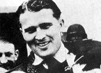 ▲米軍に逮捕されたときのフォン・ブラウン