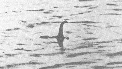 ▲1934年4月20日、ロバート・ケネス・ウィルソンが撮影したネス湖の怪獣
