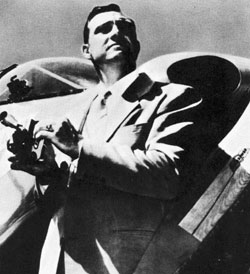 ▲アイダホ州ボイスの実業家、ケネス・アーノルド。1947年6月にUFOを目撃した。