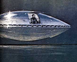 ��1961�N�A�E�B�X�R���V���B�̃W���[�E�V�����g���̒������O�̒�ɒ��������Ƃ���UFO�̑z���}�B